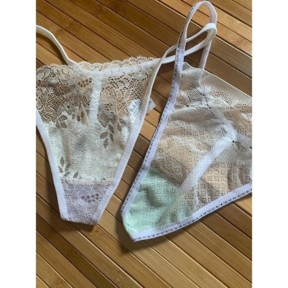 NEW Women’s 9 Pair Lace G-String Thong Set XS/S - Picture 9 of 10